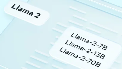 Visual for this record: Llama 2 shipped open weights under a custom licence