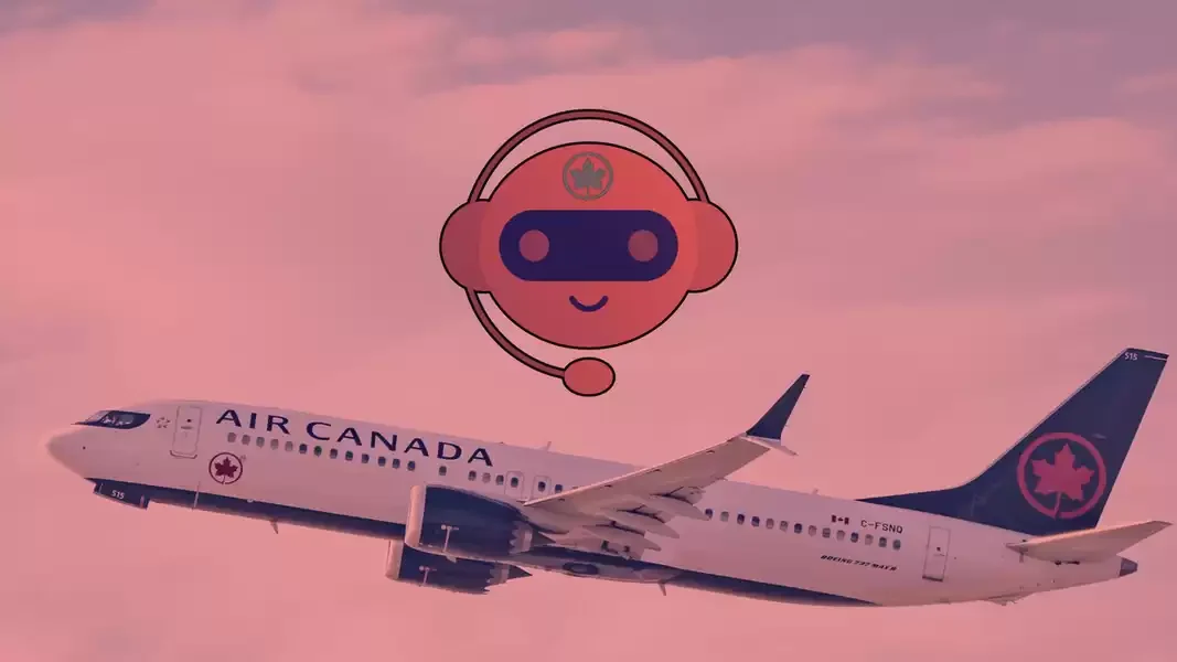 Visual for this record: A tribunal held Air Canada liable for its chatbot's answer