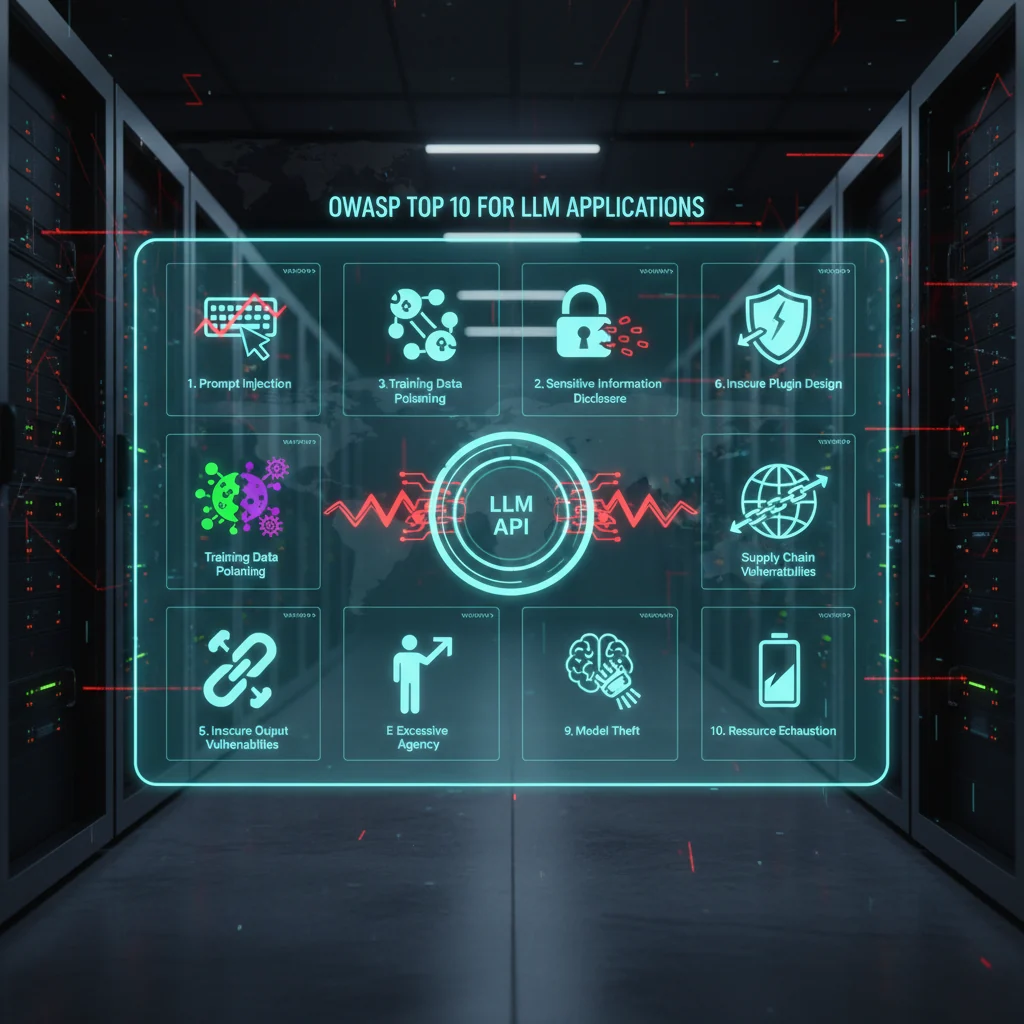 Visual for this record: OWASP's top ten reframed LLM security as an application problem